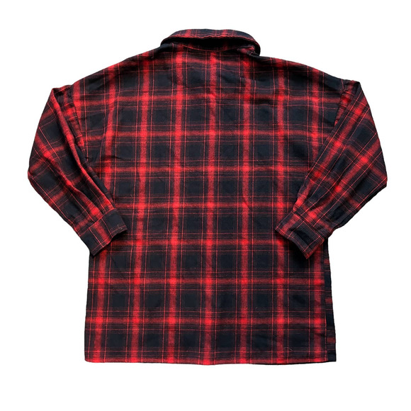 🛍️ SHEIN Red Black Checkered Button-Down Womens Size XS - Picture 7 of 7